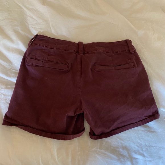 Burgandy American Eagle Shorts | Size 4 - Picture 5 of 5
